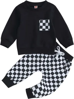Checkered Pattern Suits