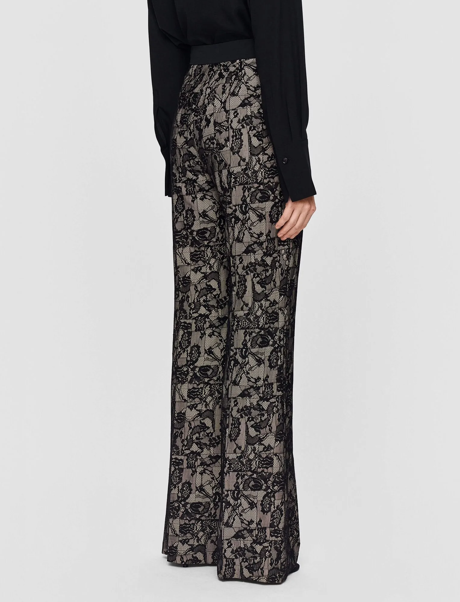 TOKYO PANT WITH PATCHWORK LACE