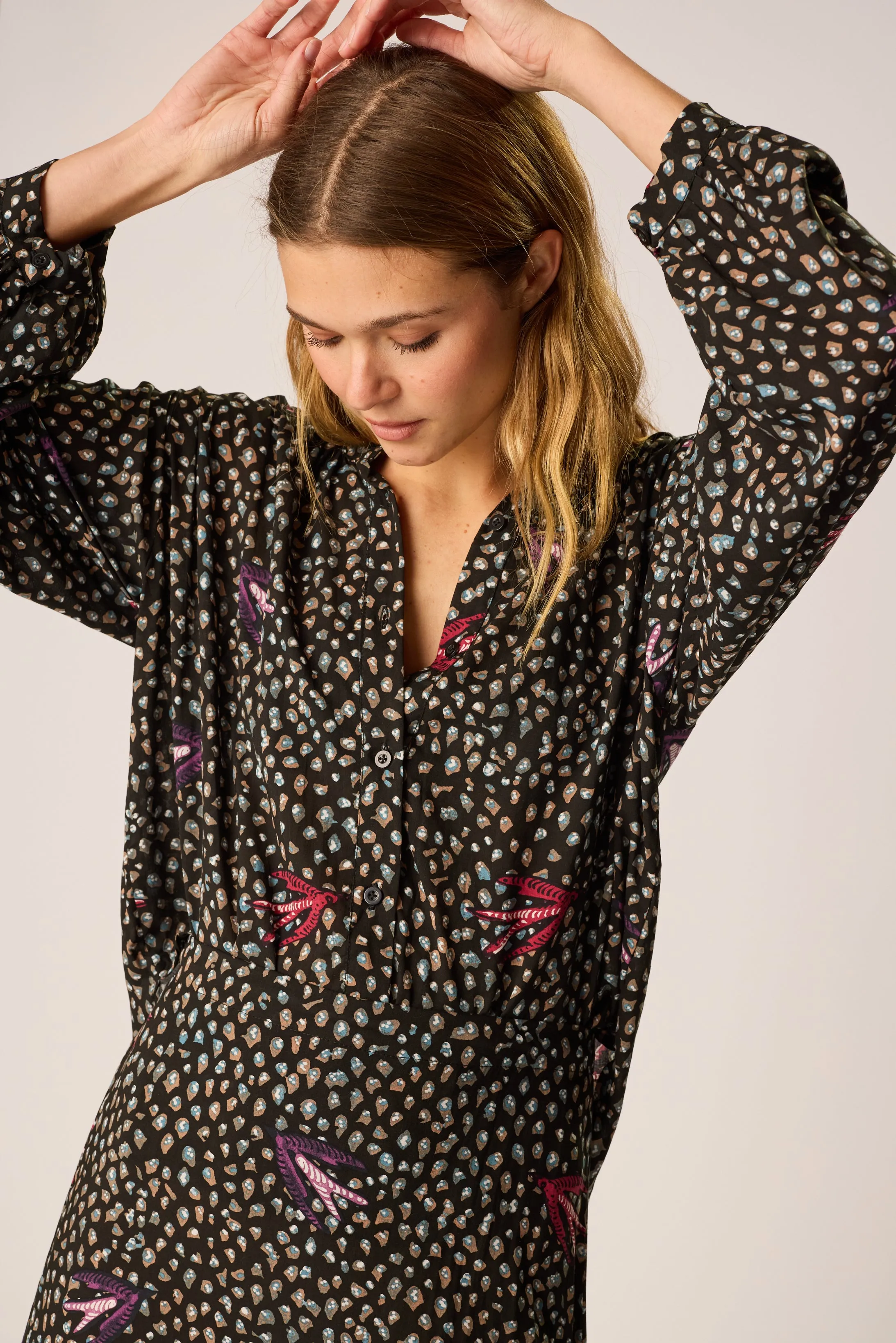 TOLAN SHIRT YarnDye Technique Fashionable Fit