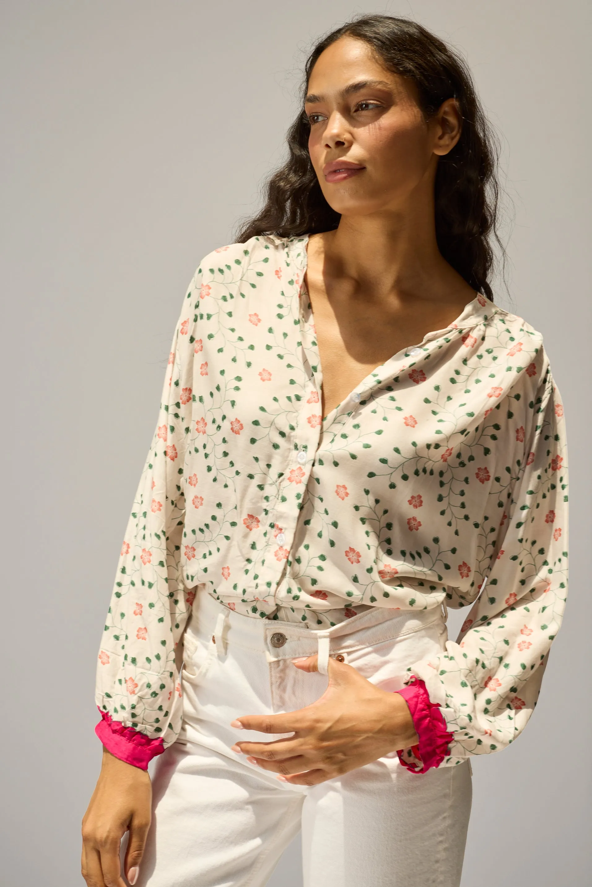 Interlock Stitch Detail WrinkleFree Weaving TOLAN SHIRT