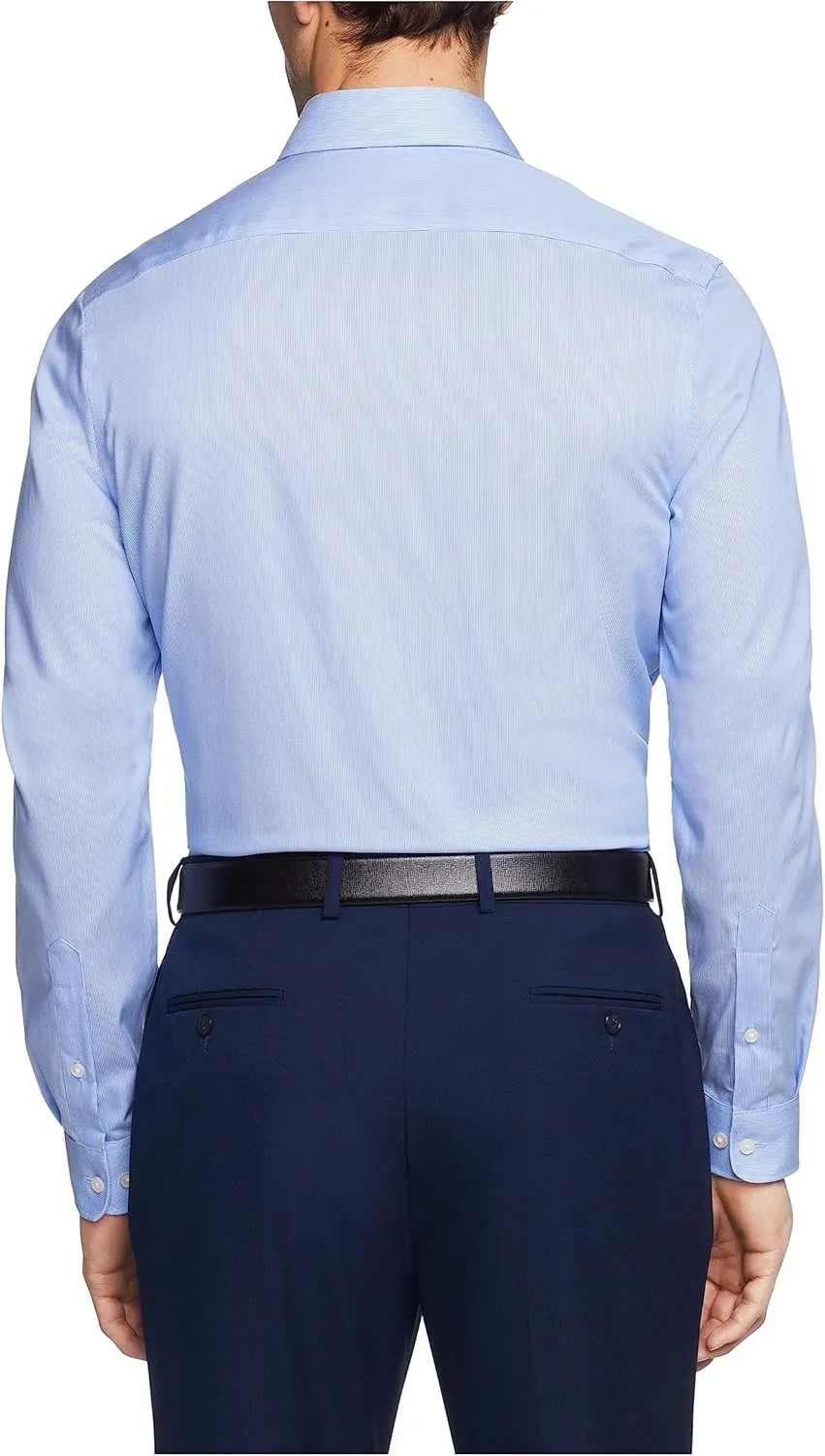 Tommy Hilfiger Men's Dress Shirt Slim Fit Non Iron Stripe