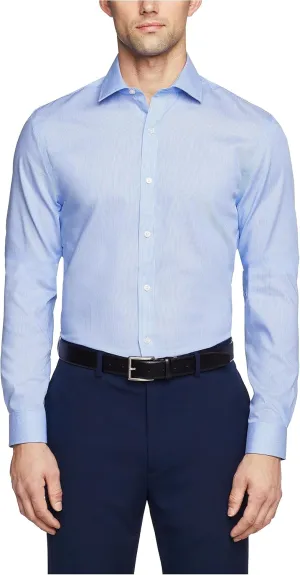 Tommy Hilfiger Men's Dress Shirt Slim Fit Non Iron Stripe