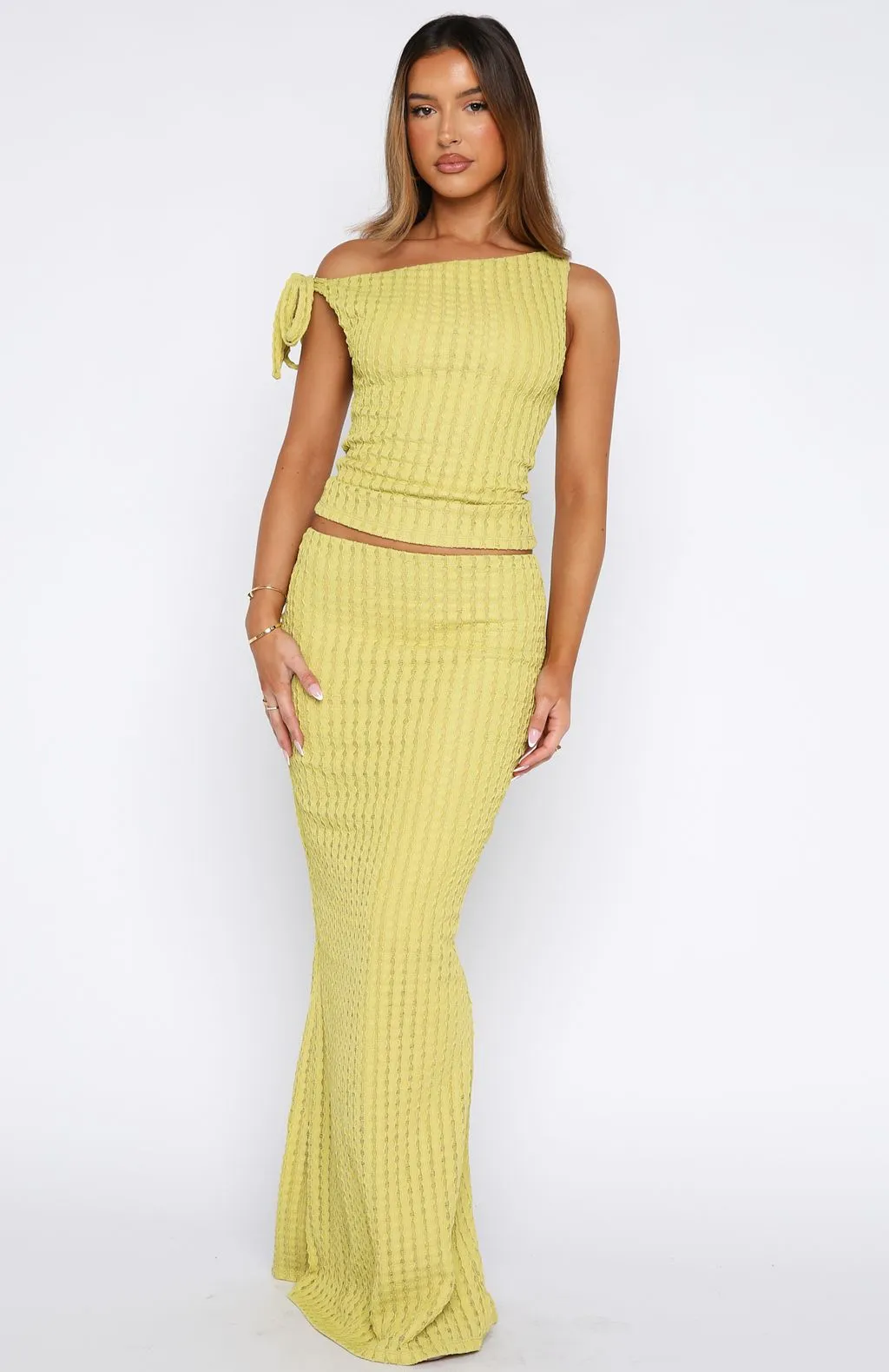 Top To Bottom Top Limeade Faux Leather