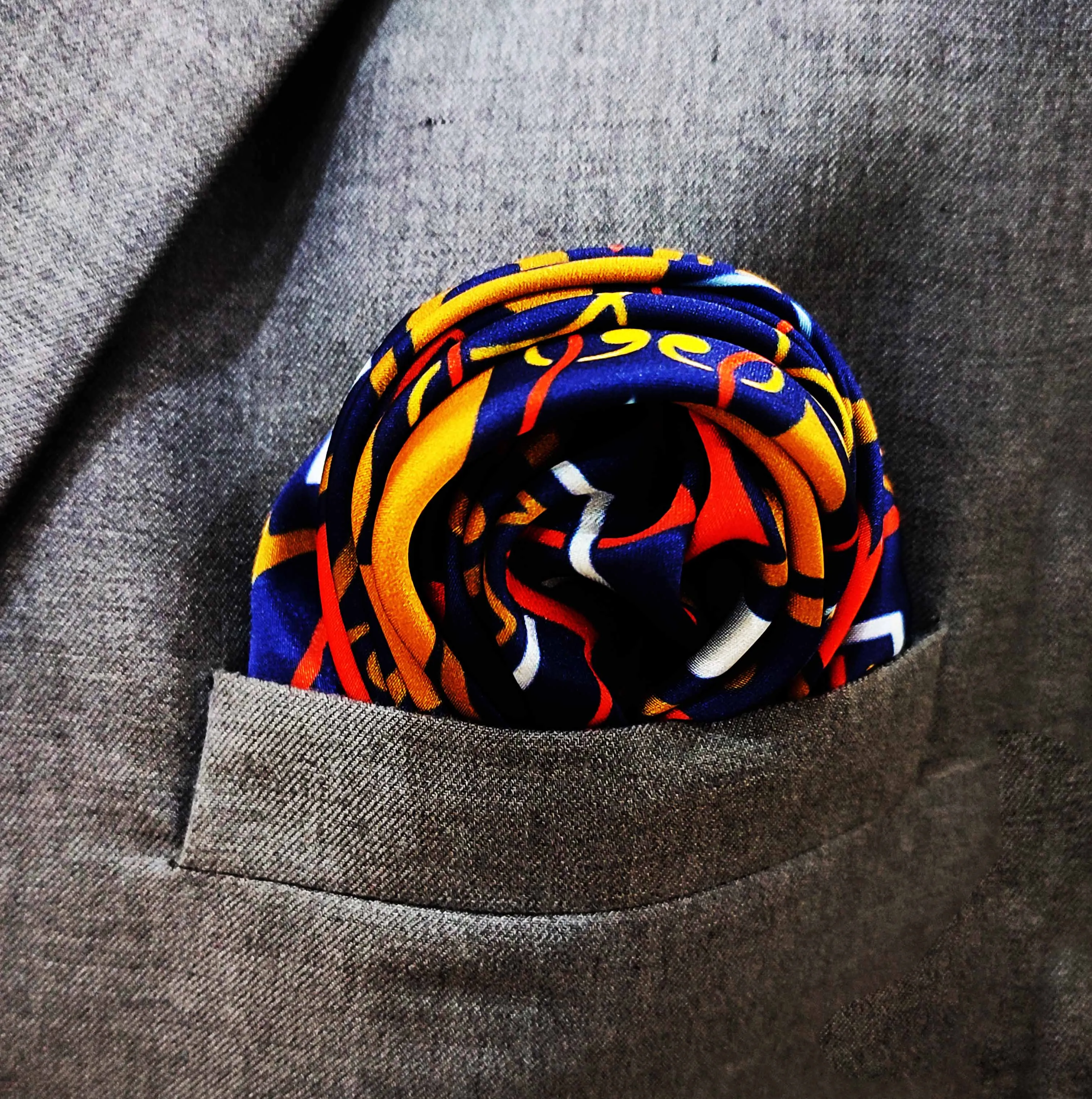 TRADITIONAL ETHNIC - SILK POCKET SQUARES
