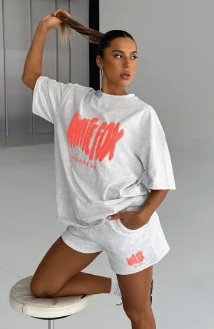 Elastic hem Archive 6.0 Oversized Tee Cloudburst