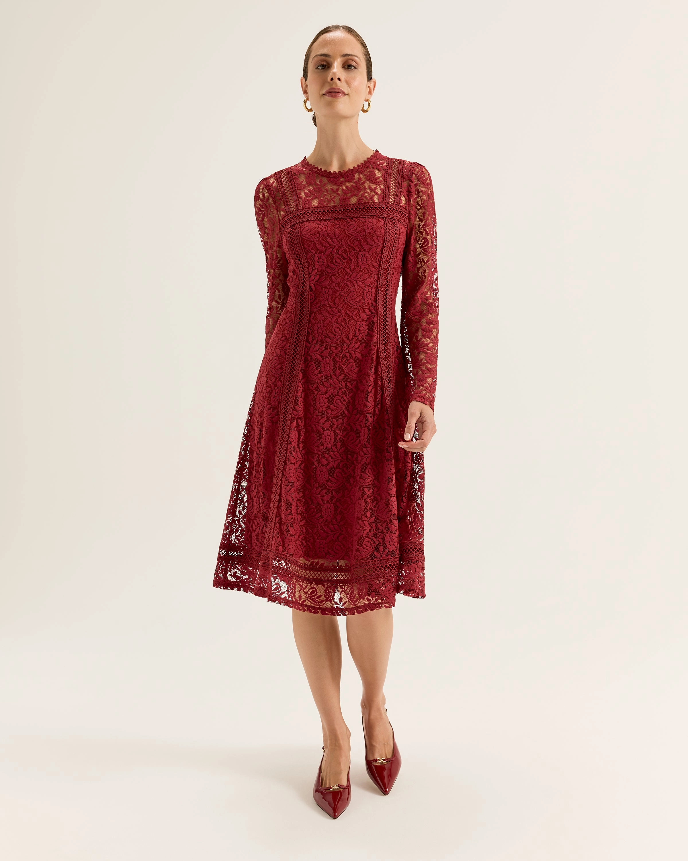 Lacie Long Sleeve Dress Lightweight Feel Cozy Base