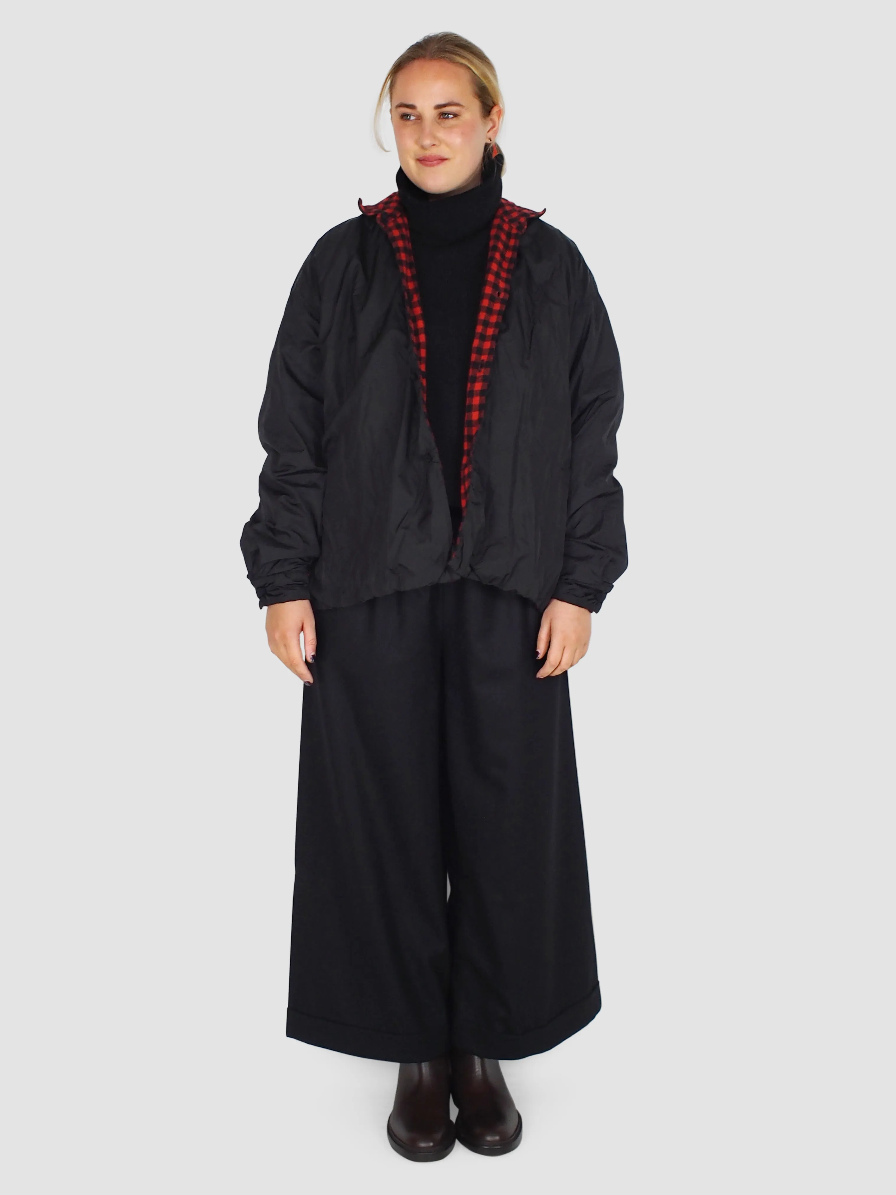 Trousers w/Pockets - Black