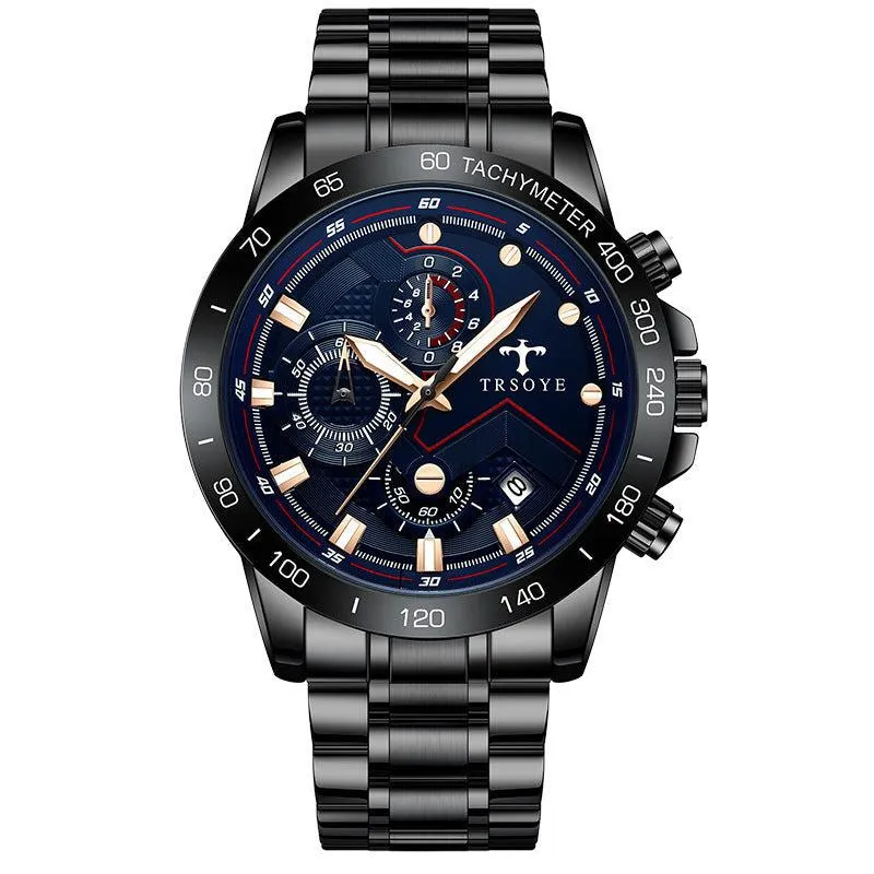 TRSOYE TRS698 Fashion Sports Men Waterproof Quartz Watch