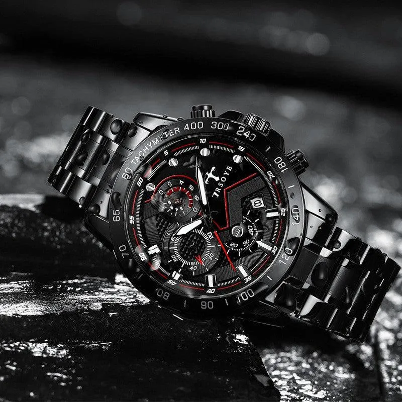 TRSOYE TRS698 Fashion Sports Men Waterproof Quartz Watch
