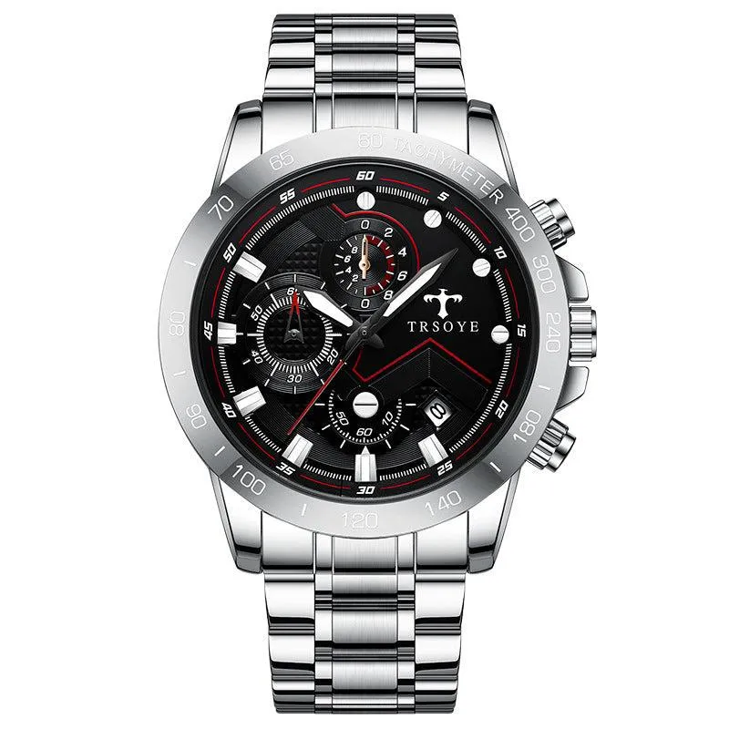 TRSOYE TRS698 Fashion Sports Men Waterproof Quartz Watch