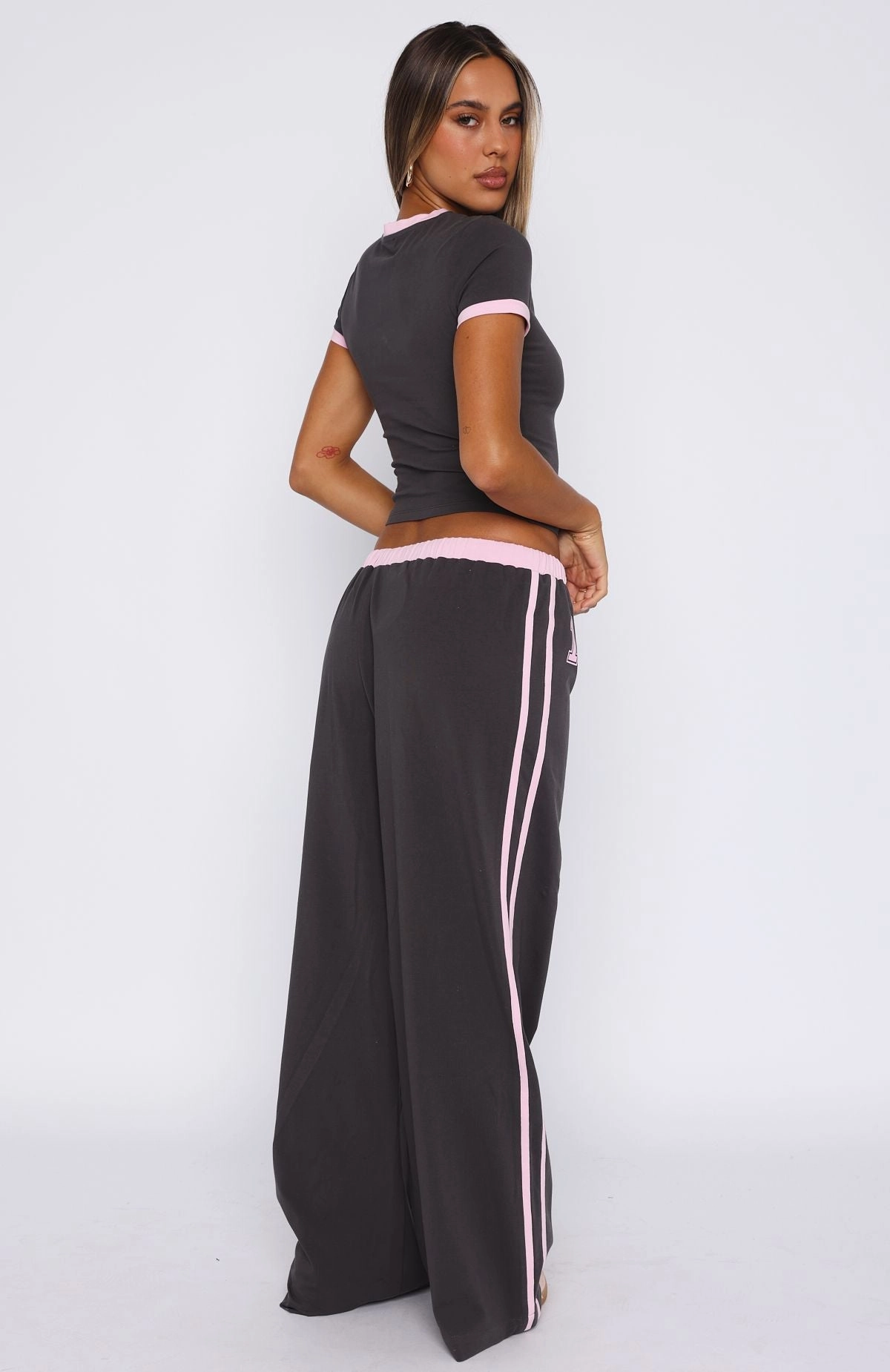 Smart Style Office Friendly Trying Too Hard Track Pants Volcanic