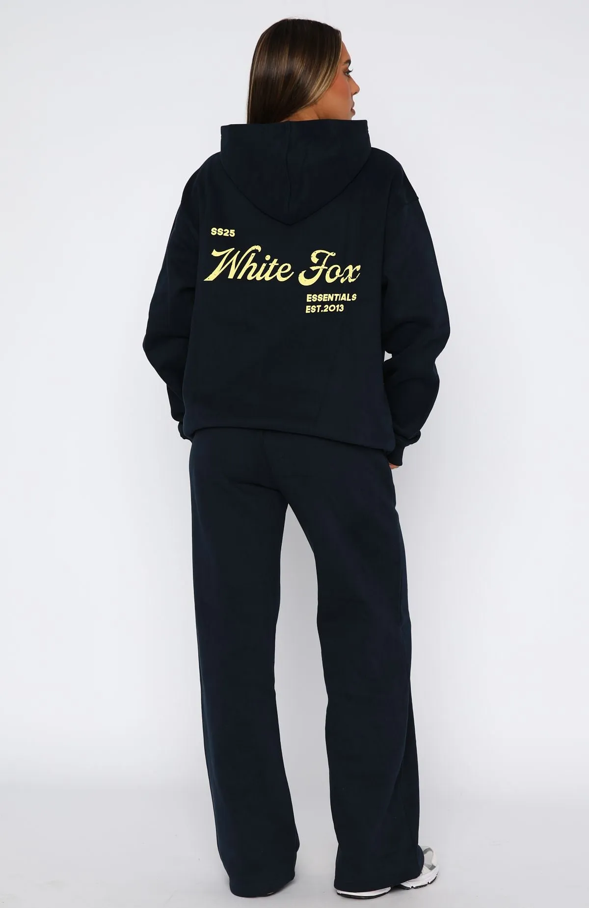 The Good Life Wide Leg Sweatpants Navy Inner Layer