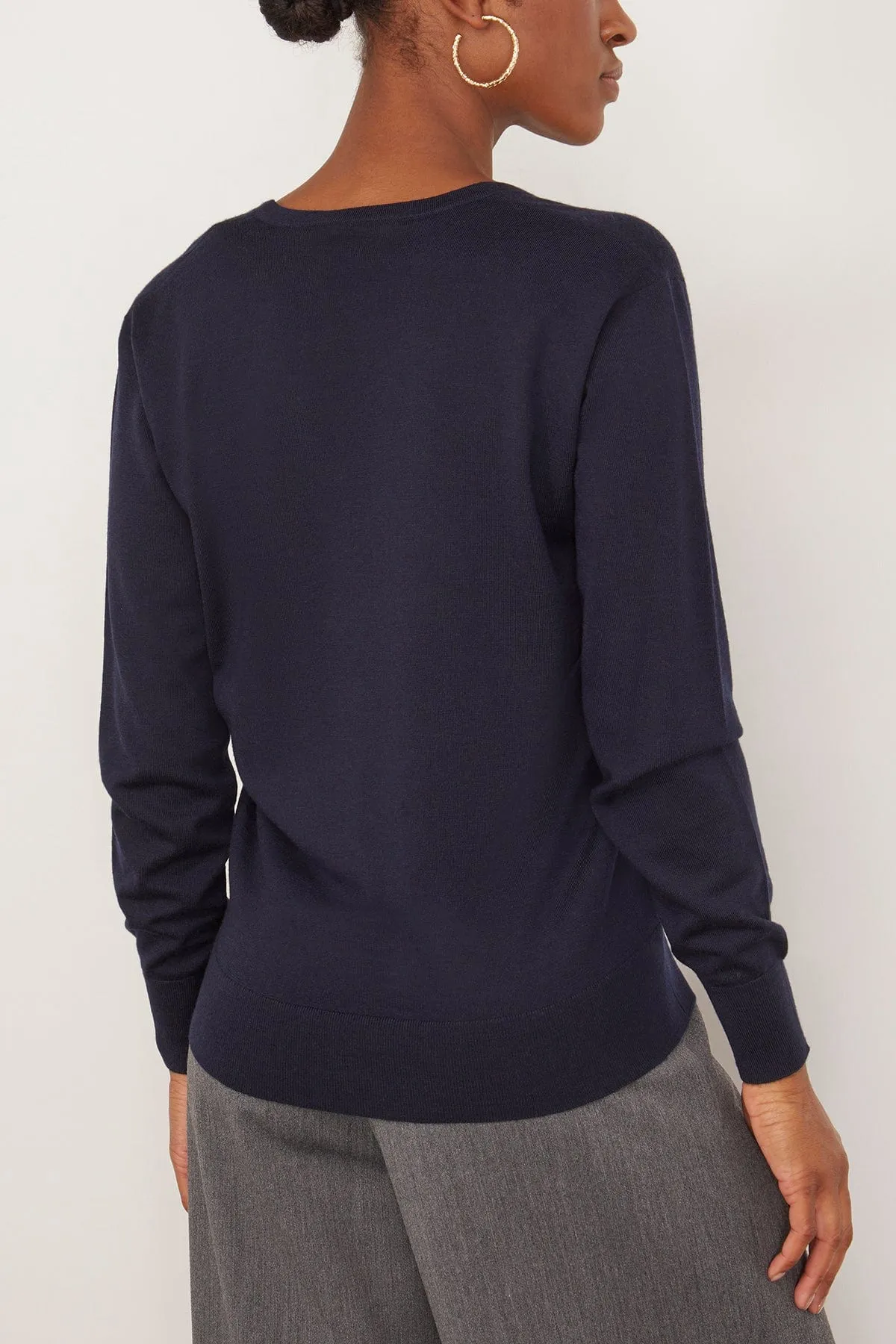 Tuomas Sweater in Navy