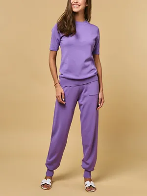 Two-piece Knitted Short Sleeve