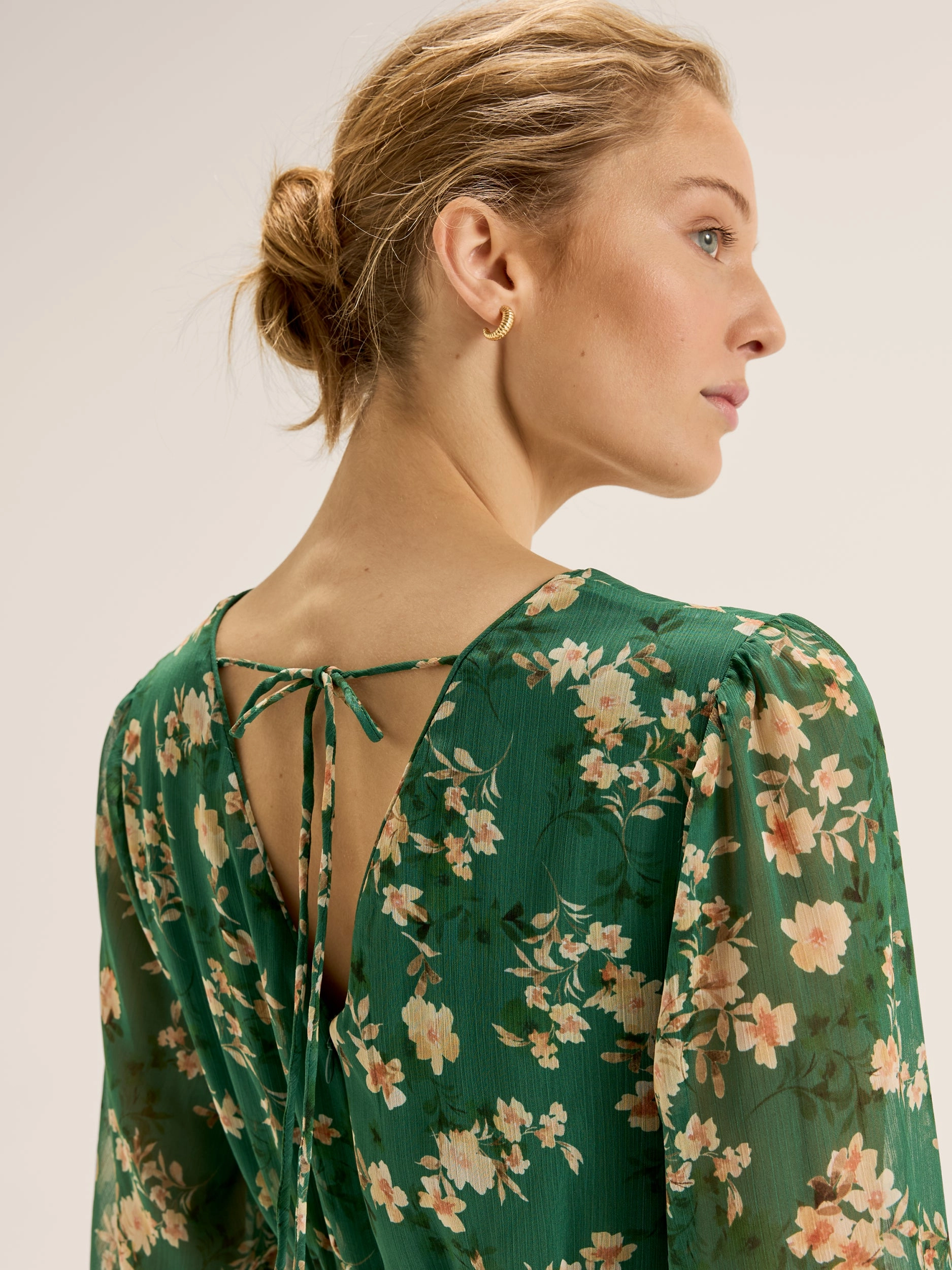 Meadows Floral Dress Chill Piece Nordic Plain