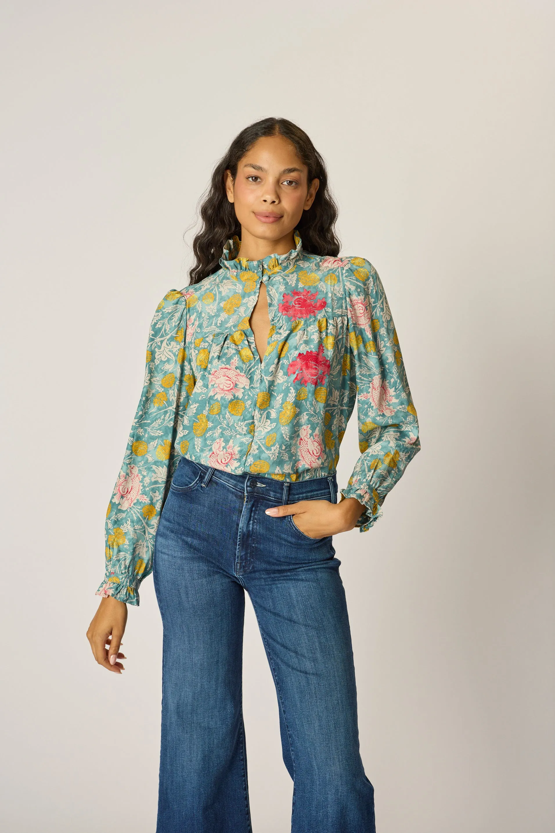 GEORGIA TOP All Season Wear Fabric