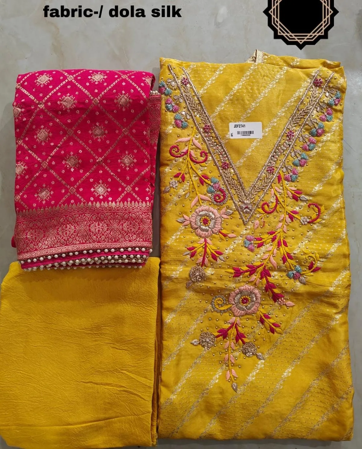 Unstitched suit sets