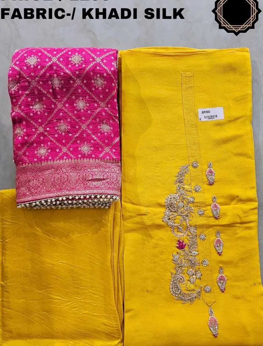 Unstitched suit sets