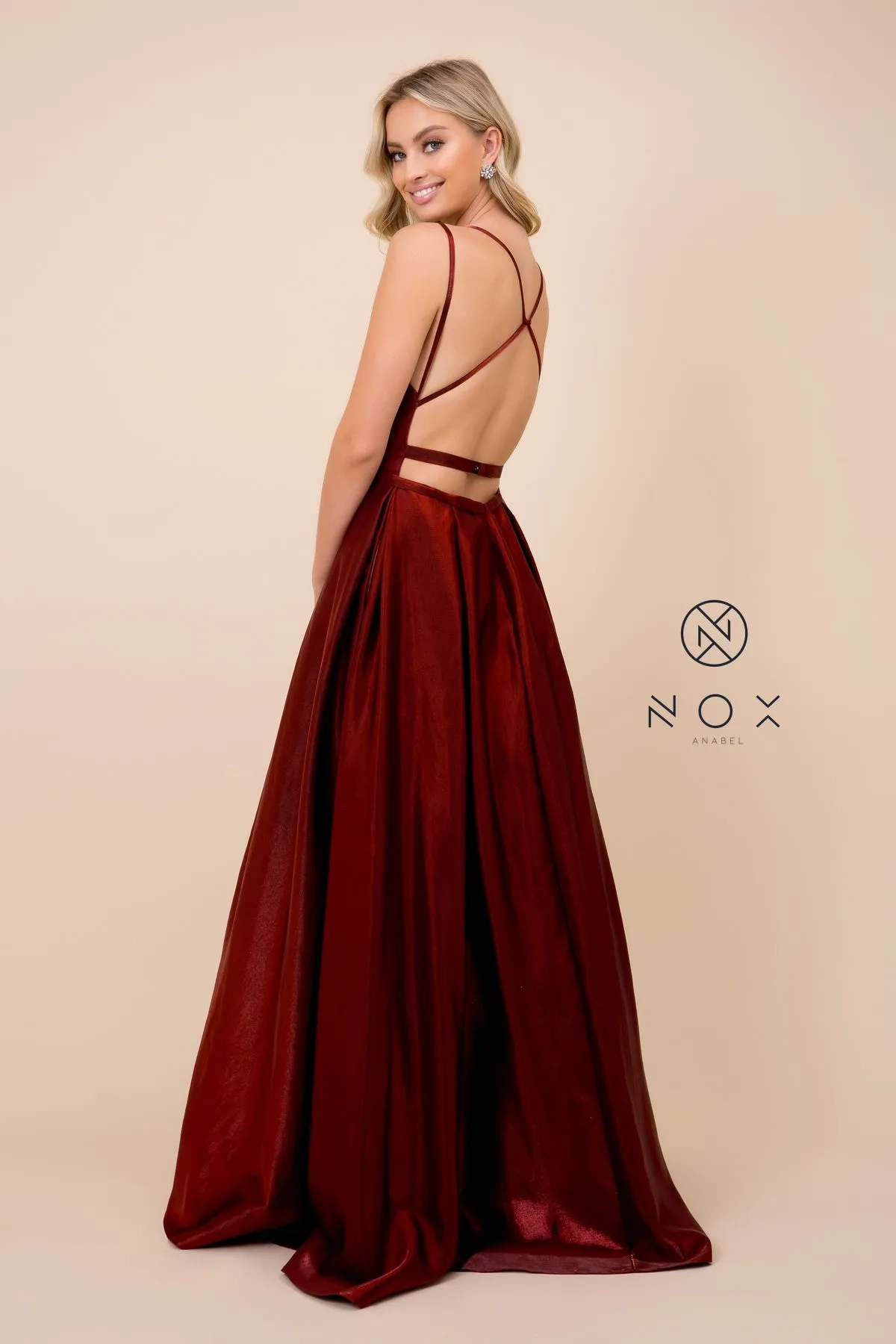 V-NECK SIMPLY A-LINE DRESS_M412