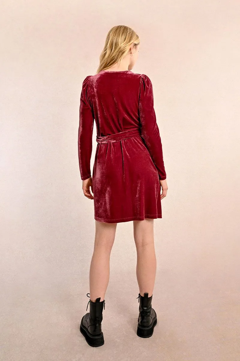 Sustainable-Lining Velvet Dreams Dress