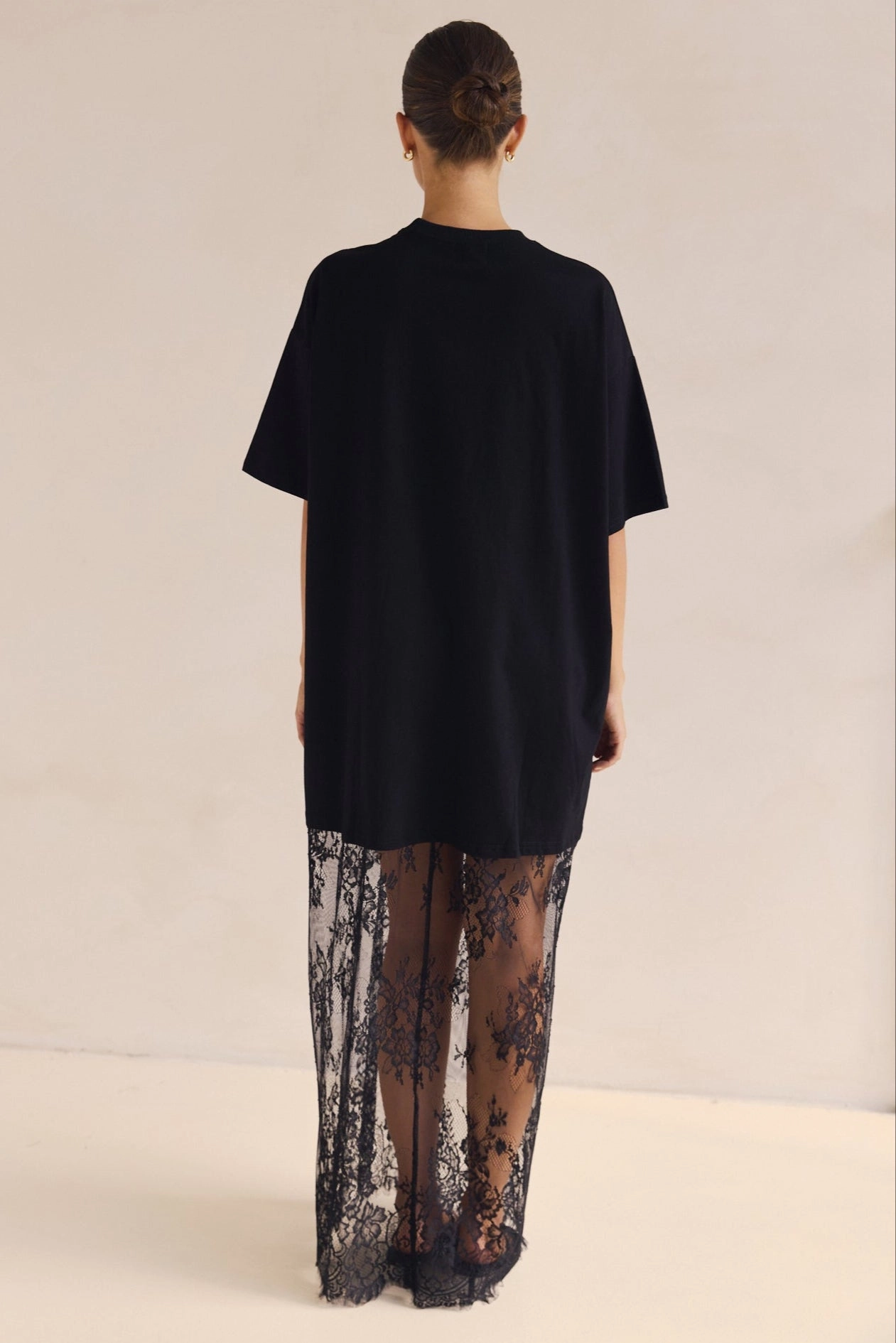 Ophelia Maxi Dress (Black) Silky Form