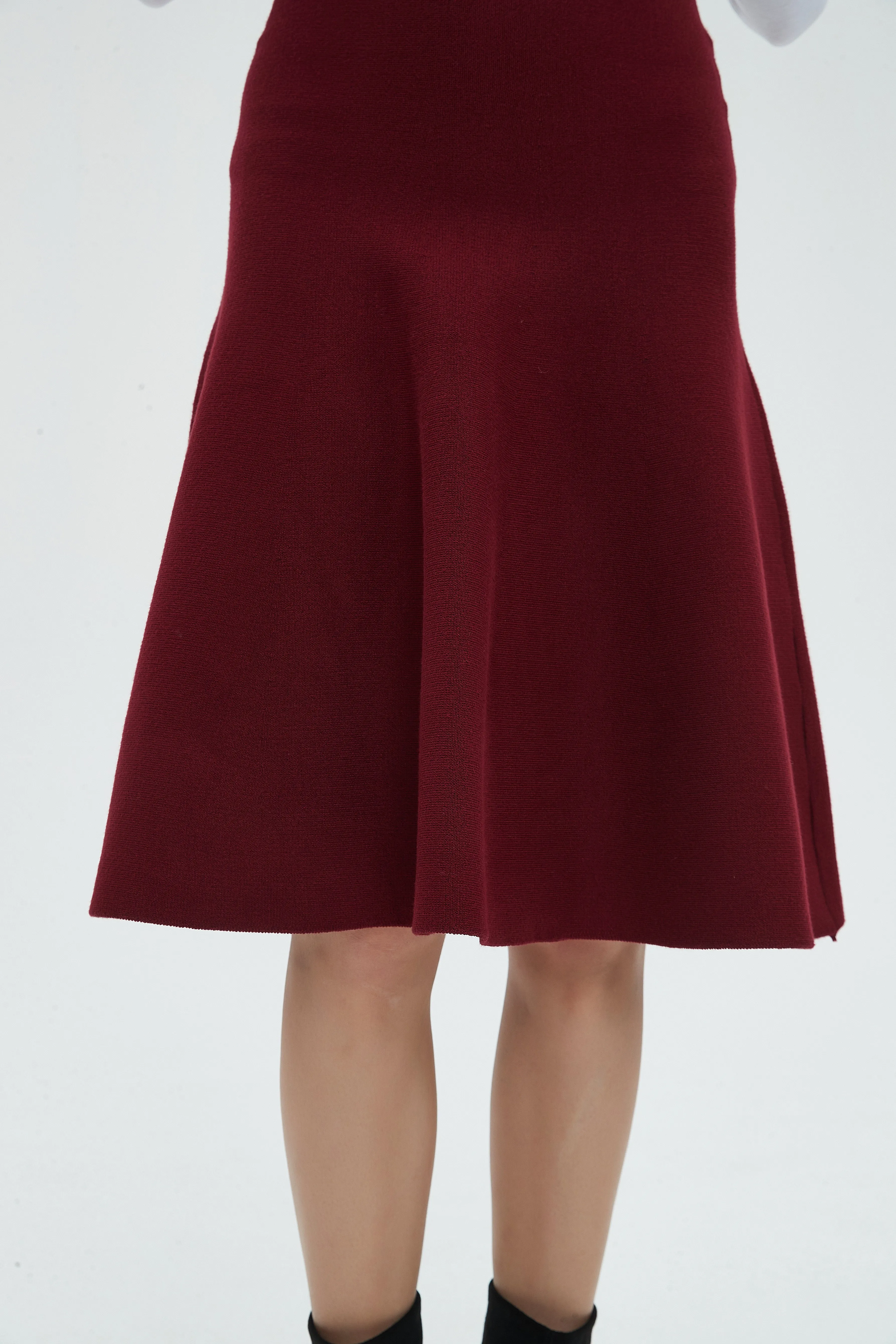 AMAZING  MM SKIRT - MAROON 2.0 Easy Outfit
