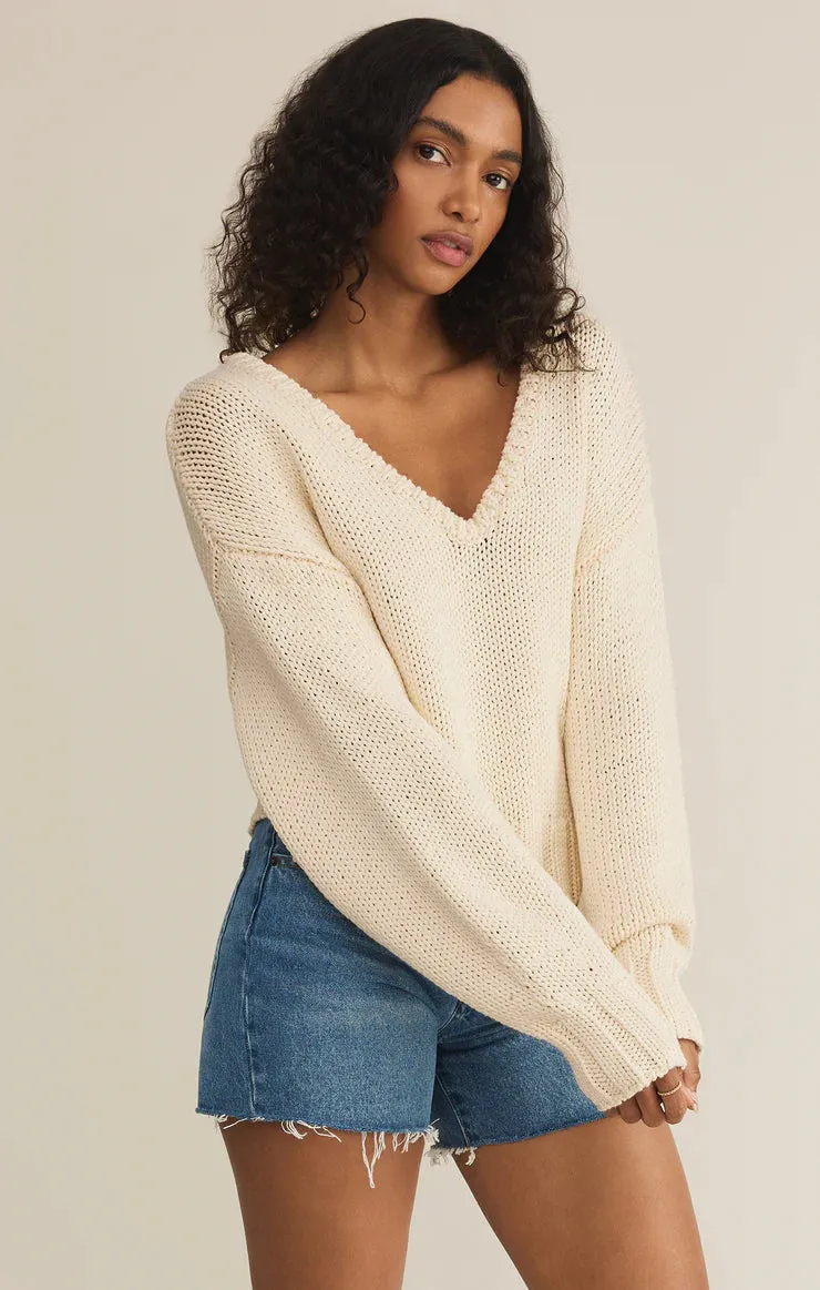 Vida Sweater Temperature Regulating Knit Breathable Mesh Paneling