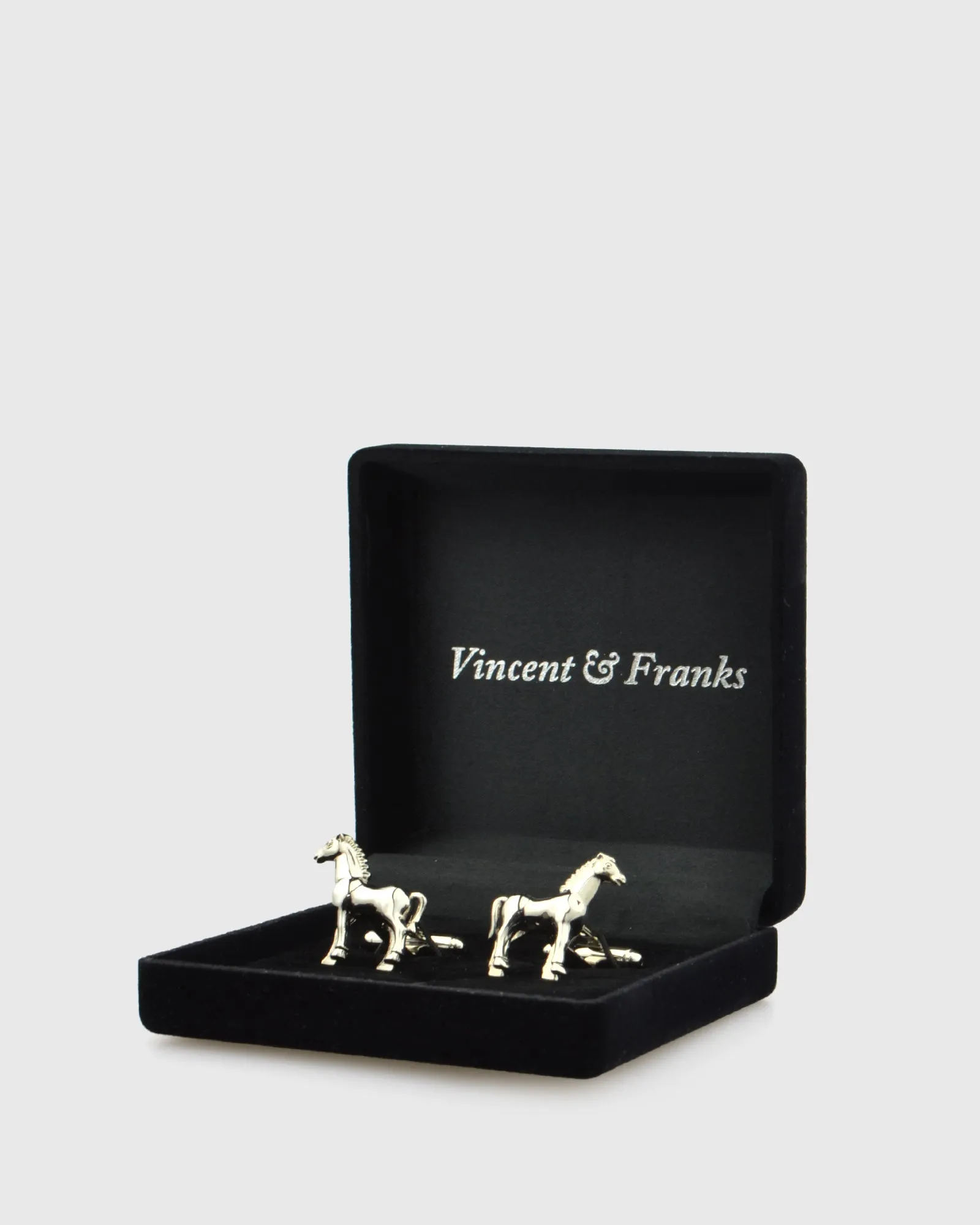 VINCENT & FRANKS VF20613RO RHODIUM CUFFLINKS