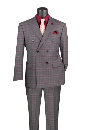 Vinci Men Suit MDW-2-Charcoal