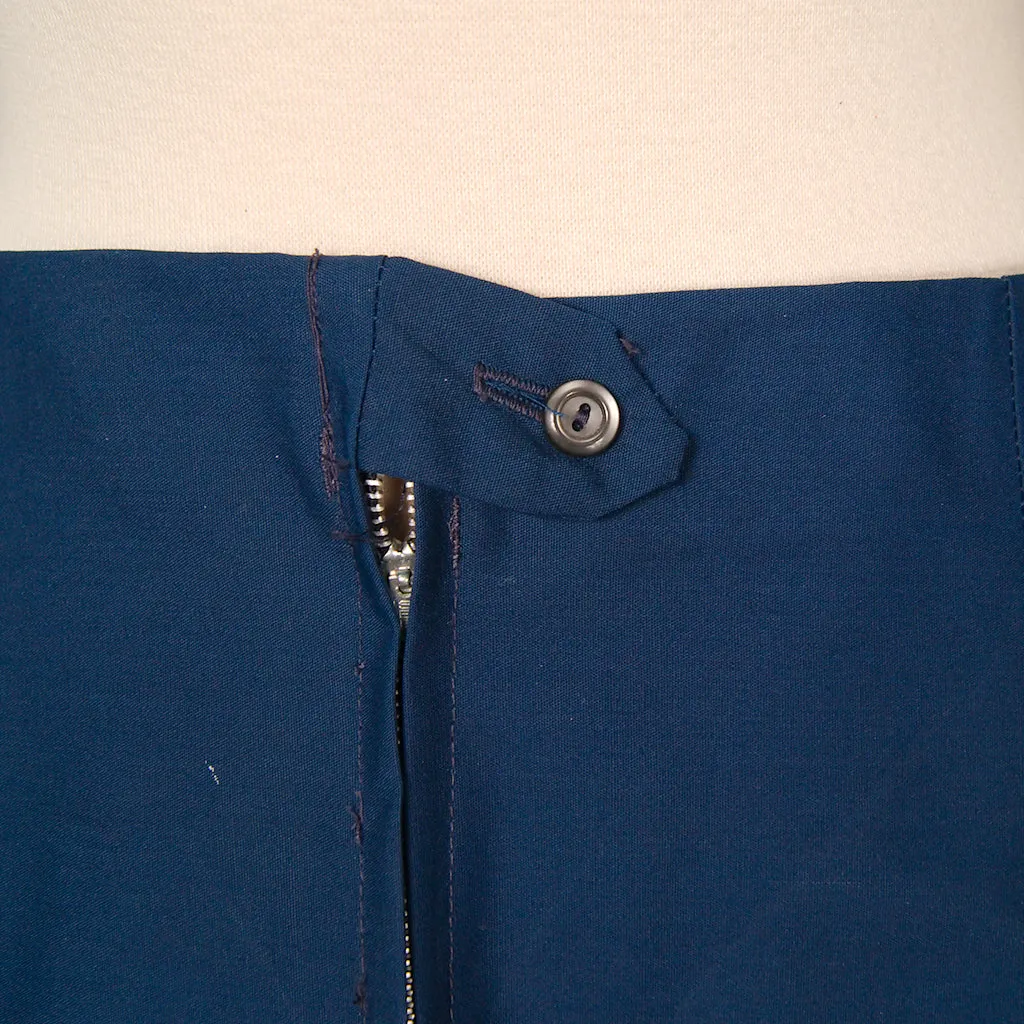 Vintage 1950s Blue A Line Skirt