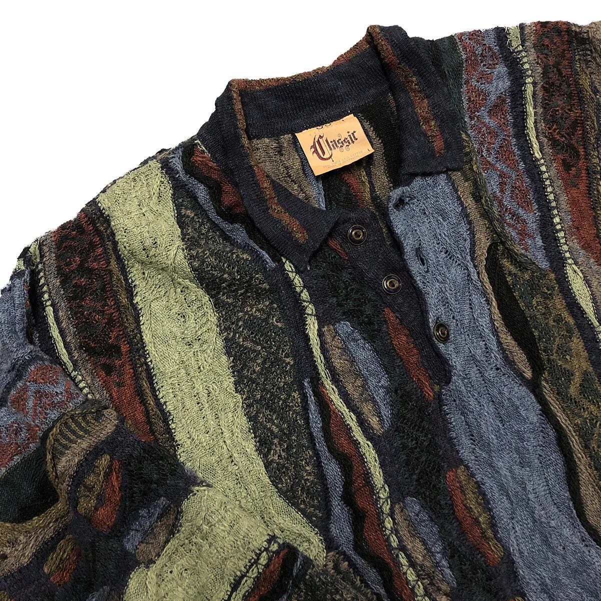 Vintage Coogi Classic Rugby Sweater L