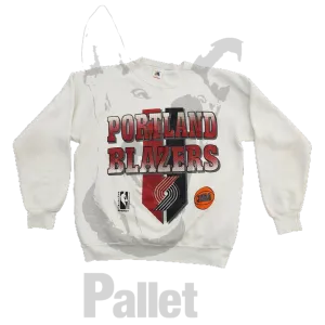 Vintage - "92 Portland Blazers Crewneck" - Size Large
