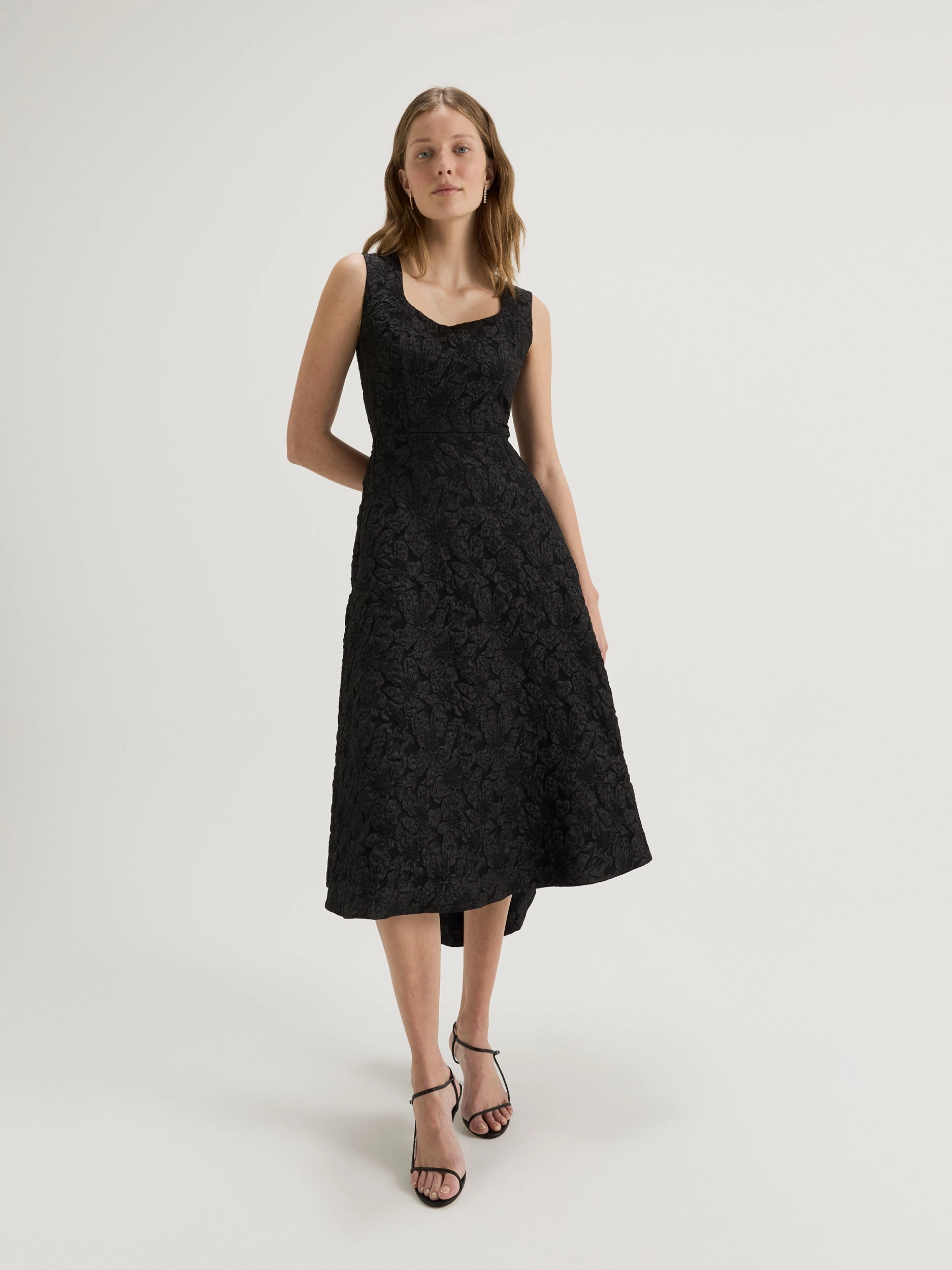 Azalea Midi Dress Statement-Print