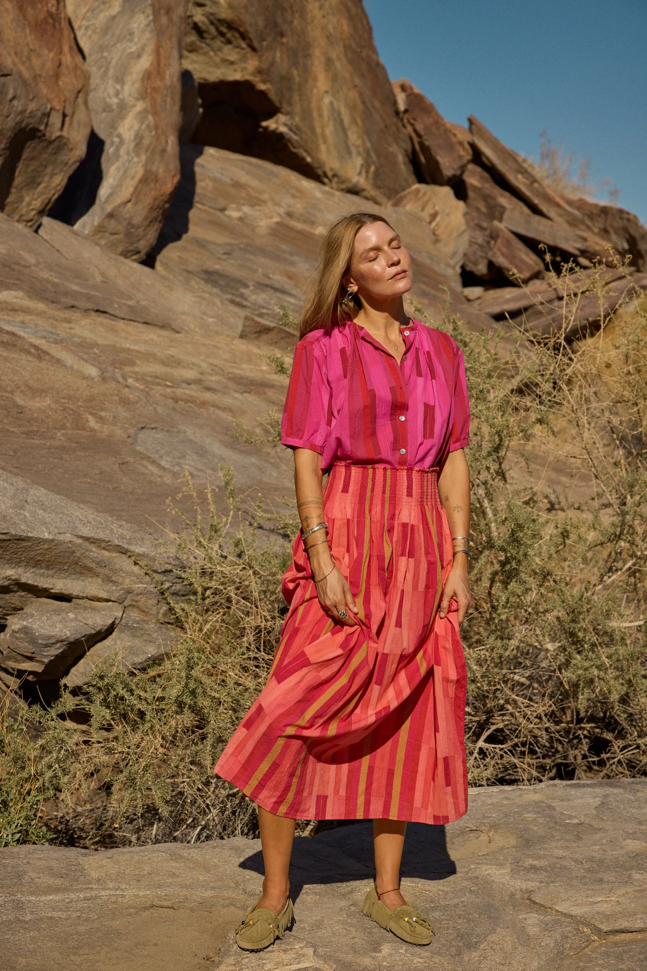 VIOLET TOP TaglessCollars ButterSoftTexture