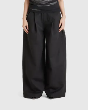 Volume Pleated Pants (W)