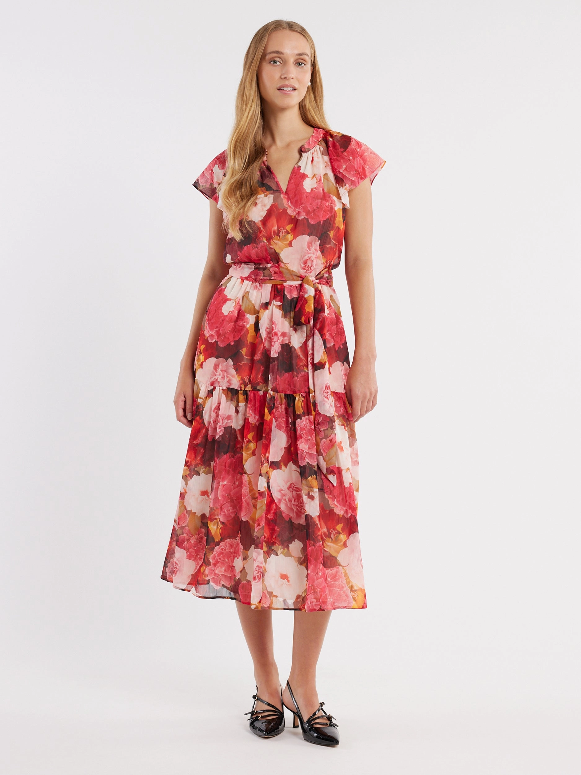 Canvas Bloom Dress Weekend Chic