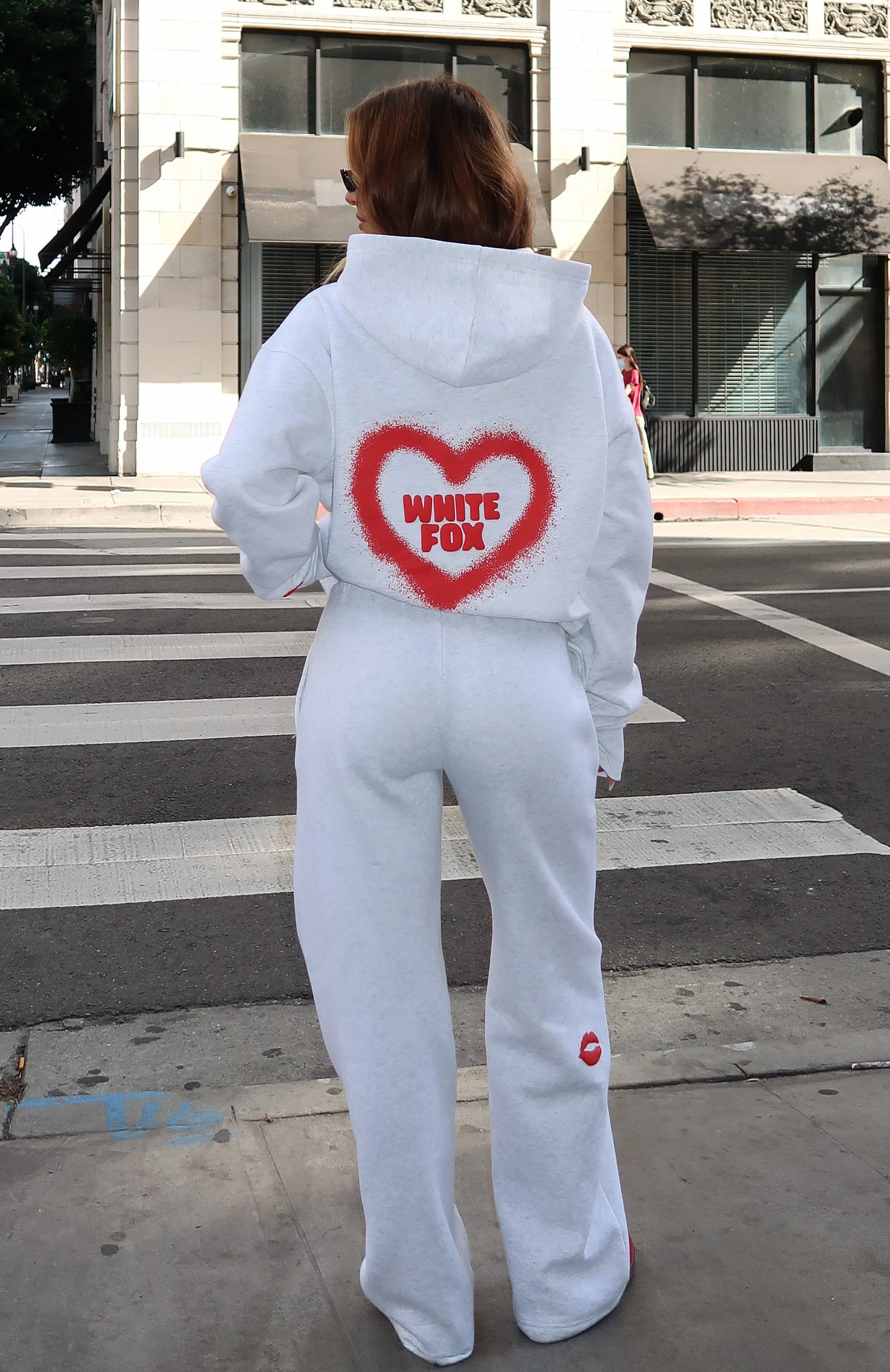 11th Street City Girl At Heart Wide Leg Sweatpants Cherry Glaze AirflowOptimized Pattern