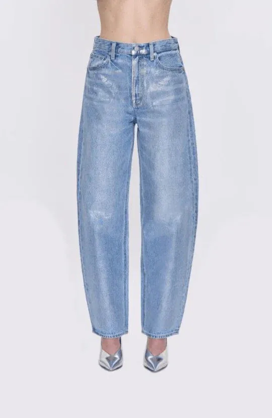 Wes High Rise Barrel clean look