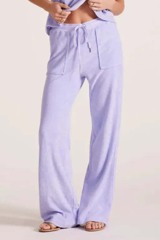 Wide Leg Drawcord Pant slim fit Durable Comfort