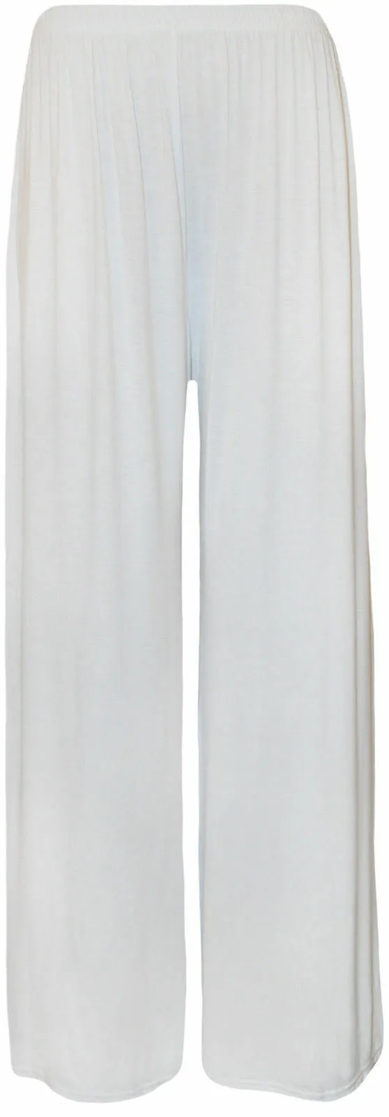 Wide Plain Palazzo Trousers