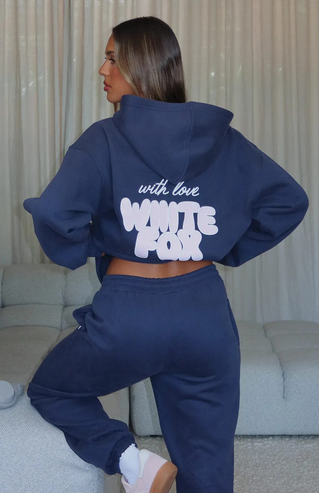 With Love Always Sweatpants Navy Classic Appeal