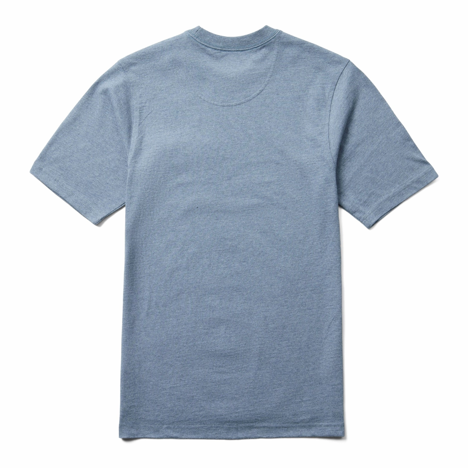 Wolverine Mens Guardian Tee Blue Heather 100% Cotton S/S T-Shirt Non Iron Fabric Casual Fashion