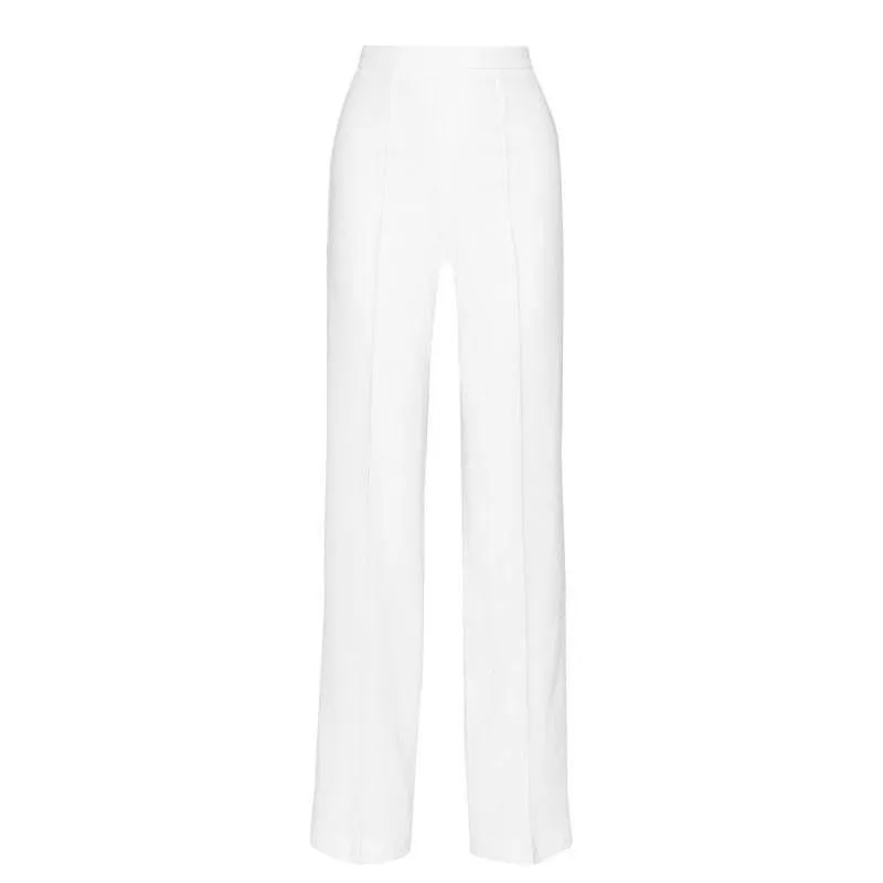 Women Suit Pants, Double Breast Suit, White