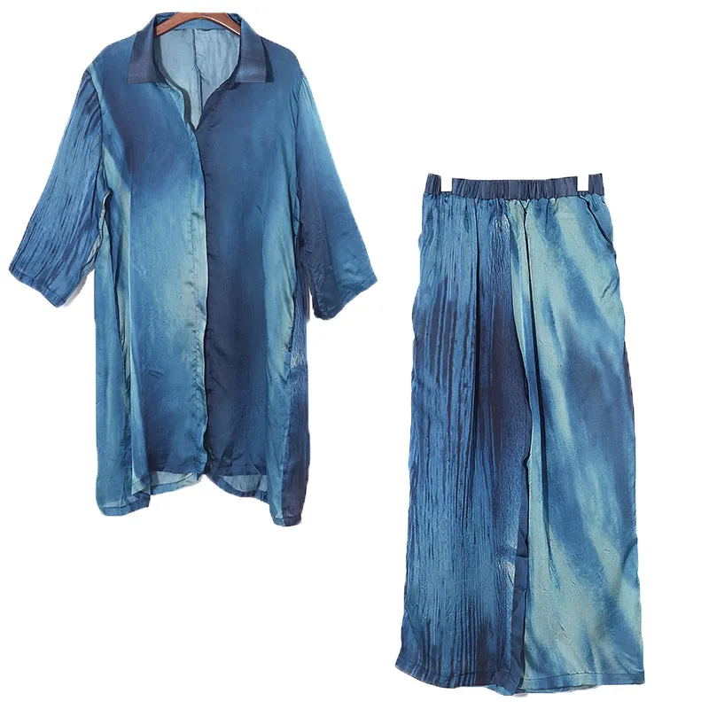 Women Summer Suits Loose Women Wide Legs ATM962302