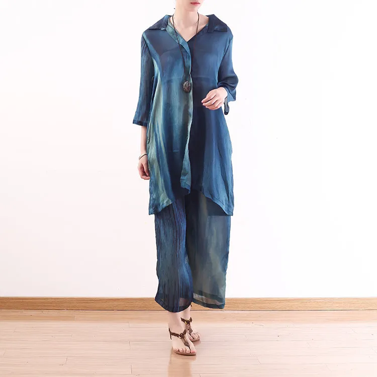 Women Summer Suits Loose Women Wide Legs ATM962302