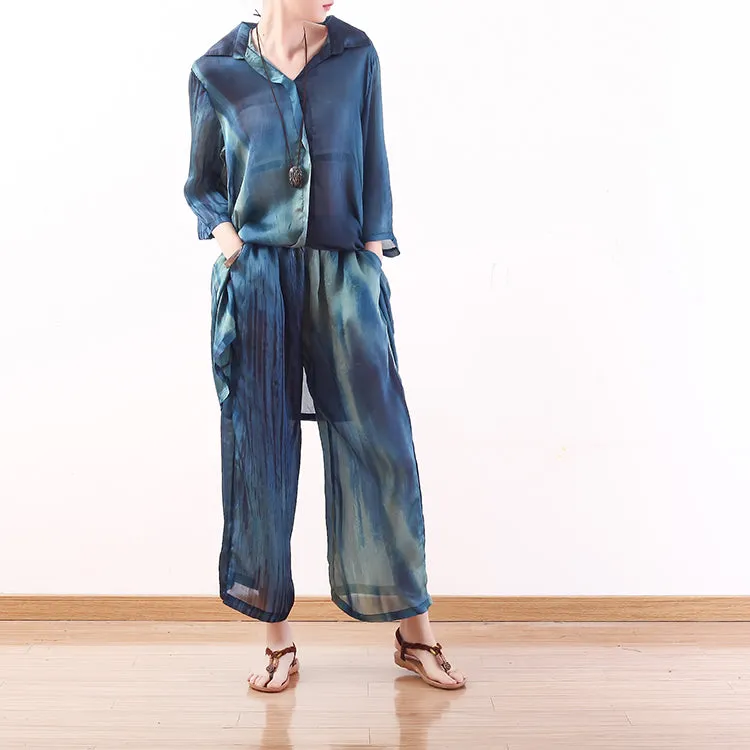Women Summer Suits Loose Women Wide Legs ATM962302