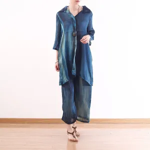 Women Summer Suits Loose Women Wide Legs ATM962302