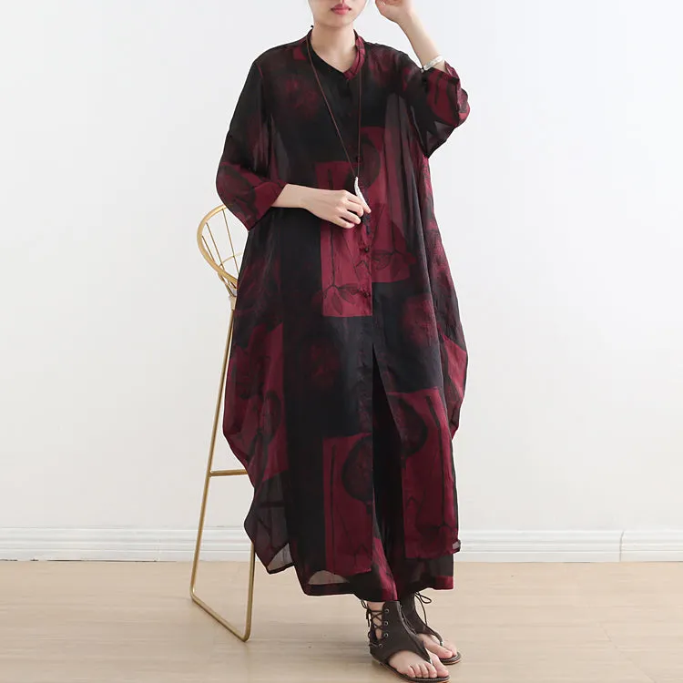 Women Summer Suits Loose Women Wide Legs ATM962305