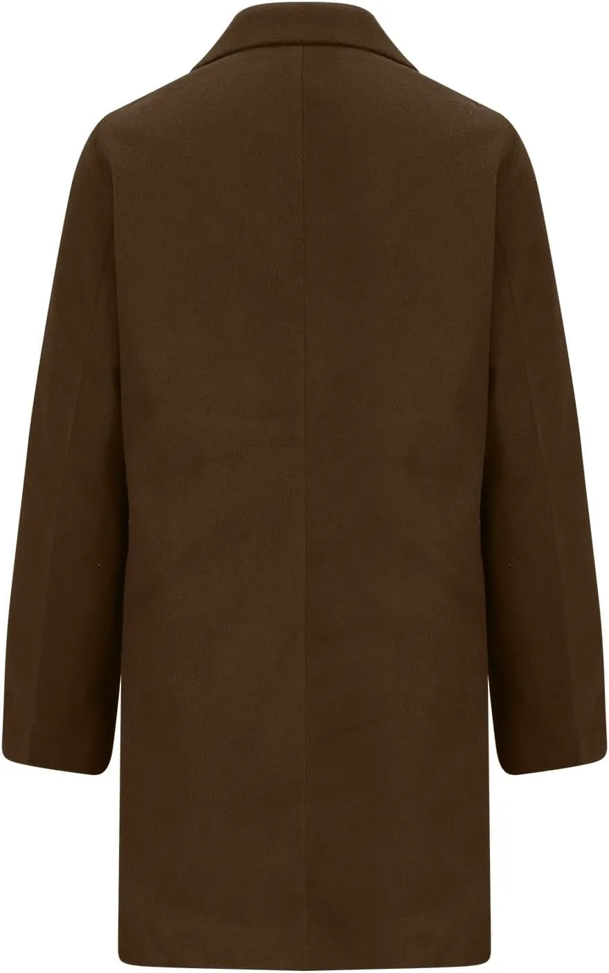 Womens Business Casual Blazers Winter Wool Blend Trench Coats Notch Lapel Long Sleeve Single Breasted Blazer Jackets