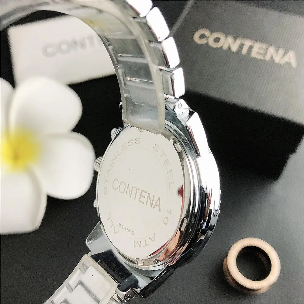 Women's Casual Fashion Folding Clasp with Safety Crystal Diamond Watches